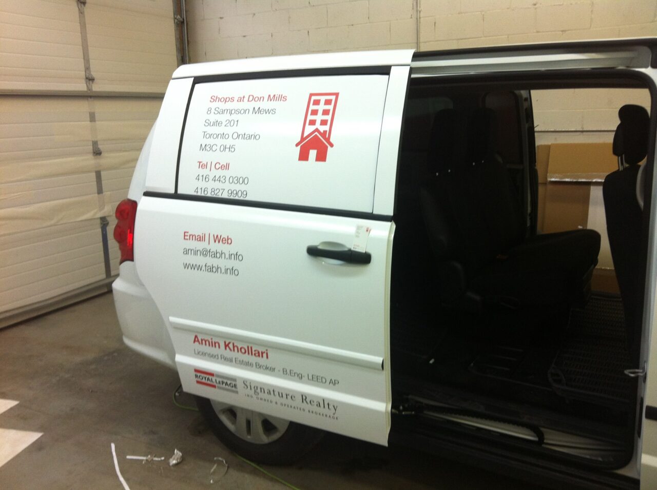 Business Vehicle Decal