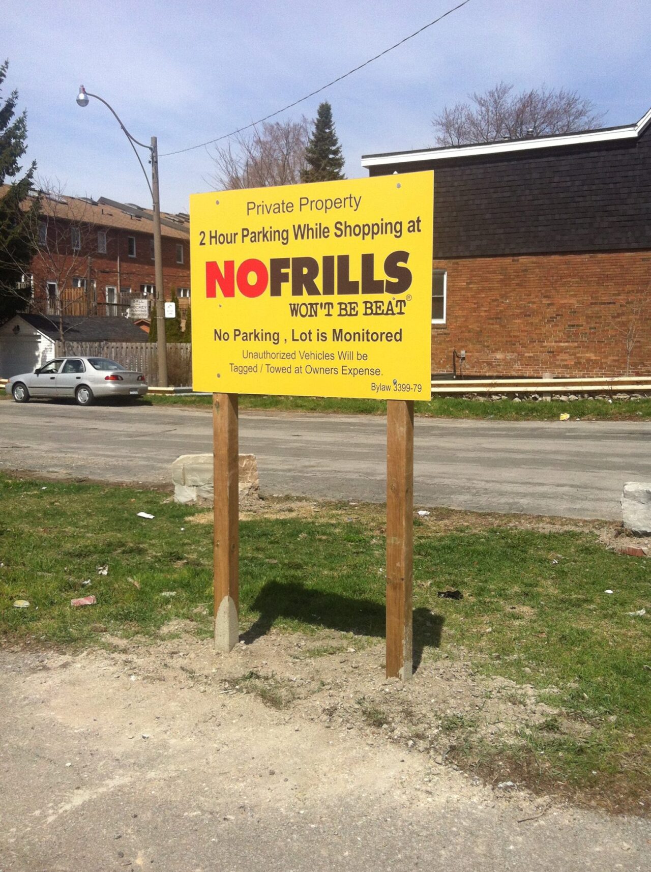 Parking Sign