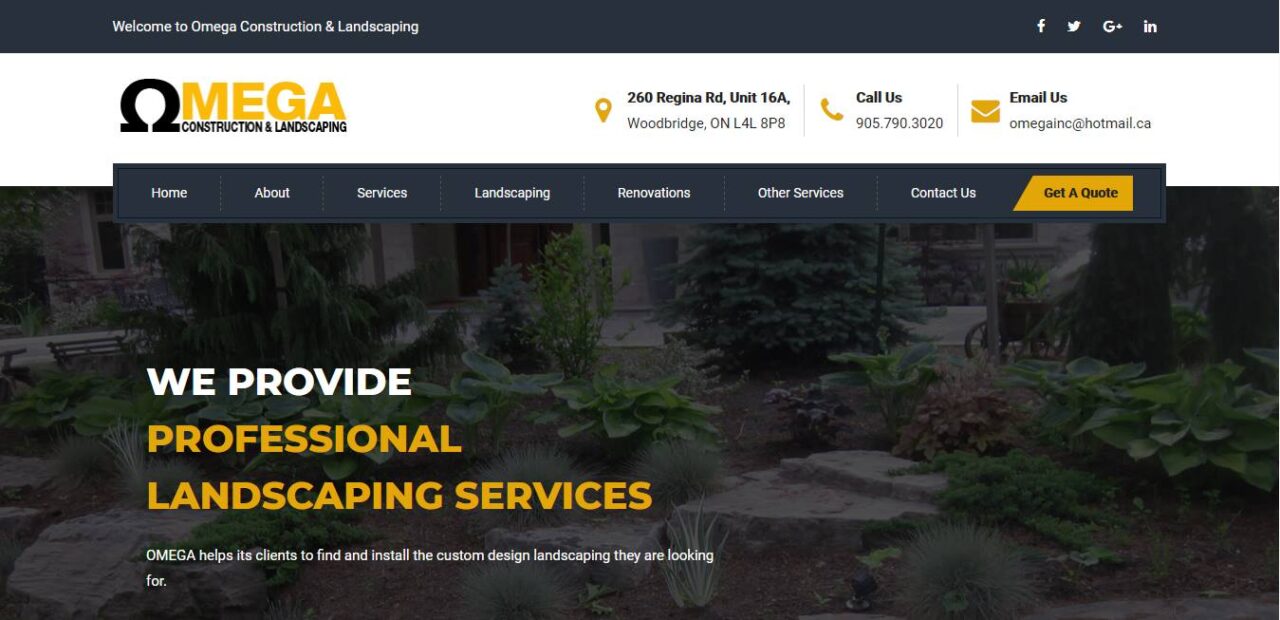 Business Website