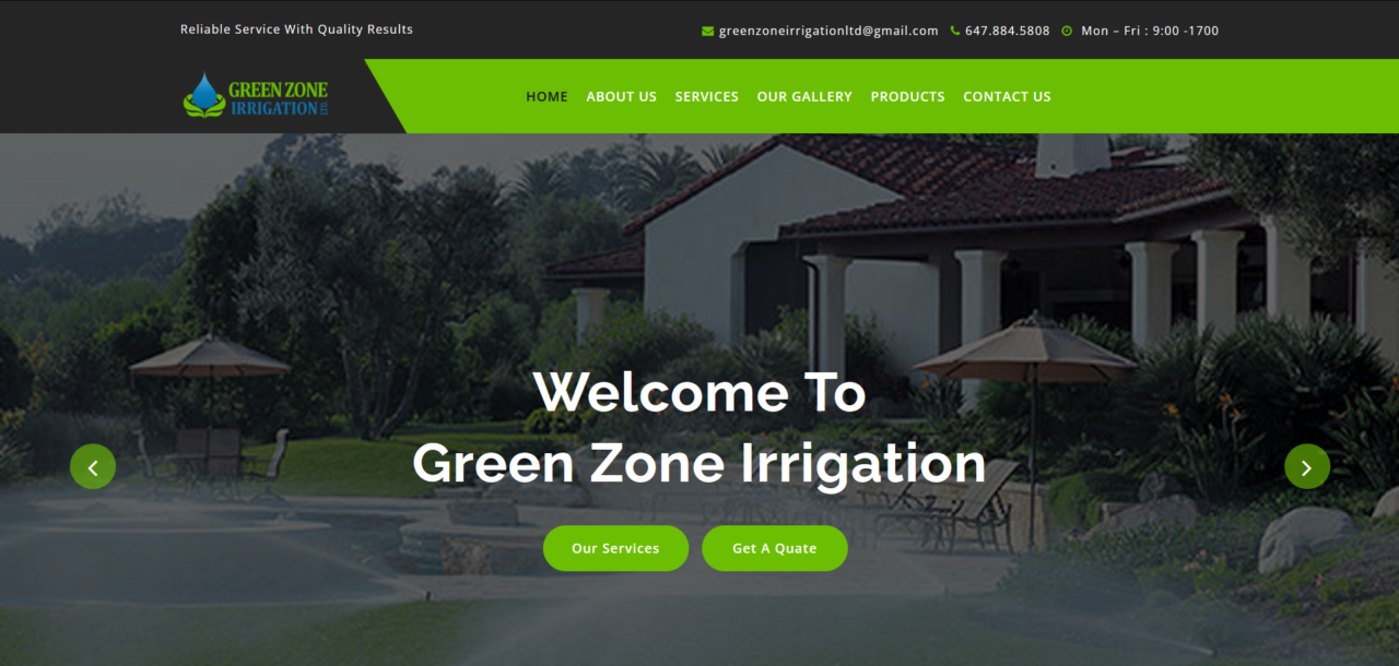Business Website