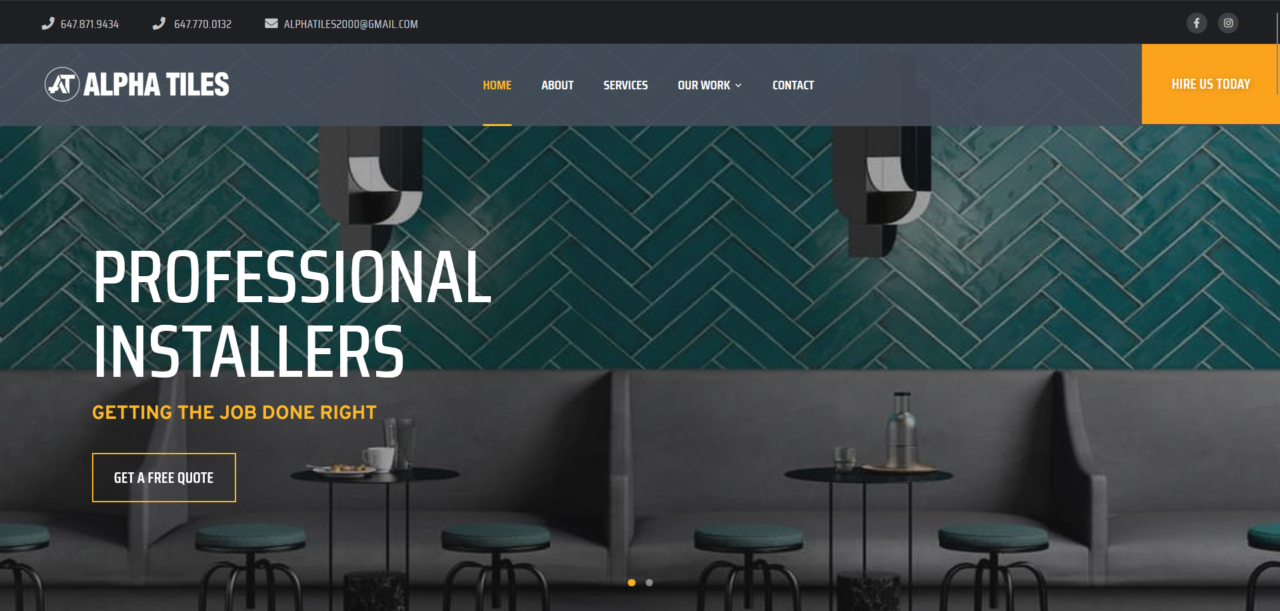 Business Website