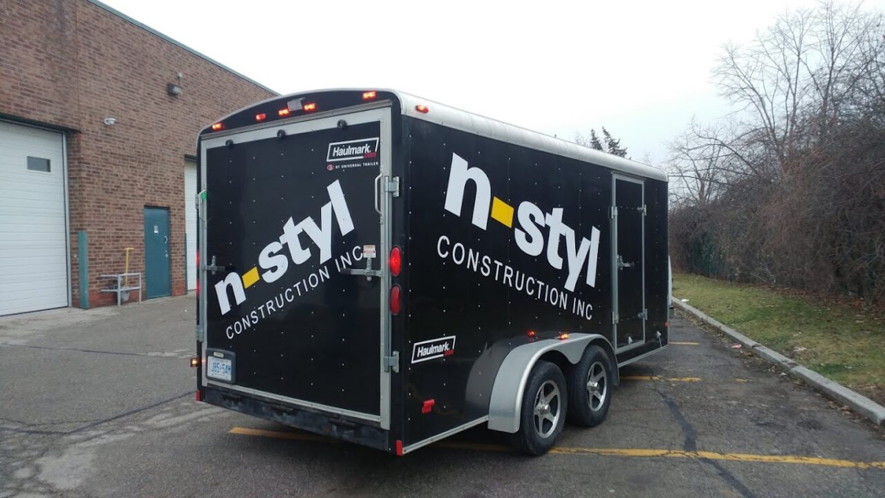 Business Trailer Decal